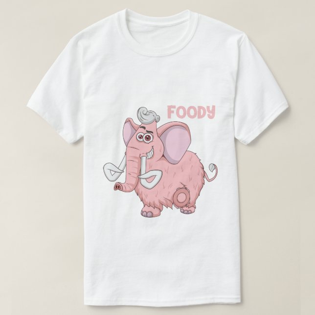 FOODY - Camiseta para hombres (Diseño del anverso)