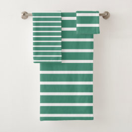 For Nature Lovers – Green & White Striped 