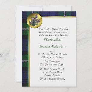 Forbes Tartán - Invitación a la boda
