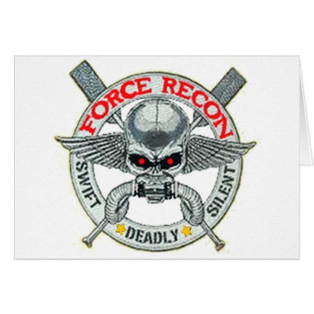 FORCE RECON (Anverso (Horizontal))