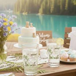 Forest Animals Bearly Wait Baby Shower Keepsake