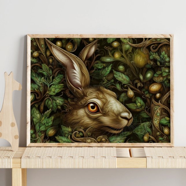 Forest Gold Bunny Animal | Impresión de pared de c (Subido por el creador)