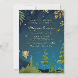 Forestal encantado con invitaciones a ducha para b