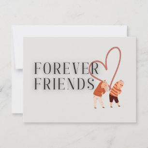 Forever Friends: ejercitar la postal