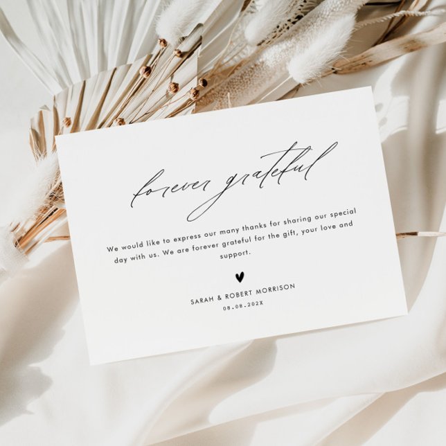 Forever Graying | tarjeta de agradecimiento del bo (Subido por el creador)