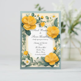 Forever in Bloom Buttercup Wedting