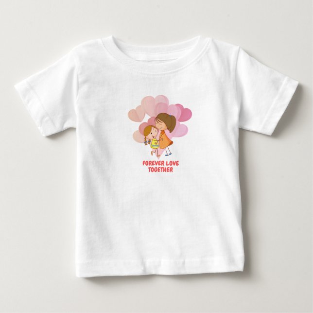 Forever Love Together: Diseño de camisetas para be (Anverso)