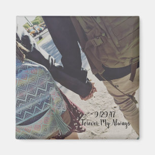 Forever My Always cuadrado imán
