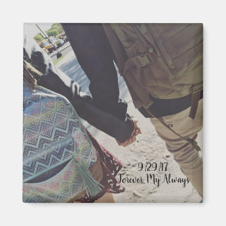 Forever My Always cuadrado imán