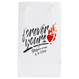 Forever Yours Custom Name Valentine | Bolsa de reg