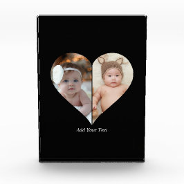 Forma cardíaca 2 Collage de fotos