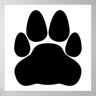 Forma de impresión Black Cat Paw