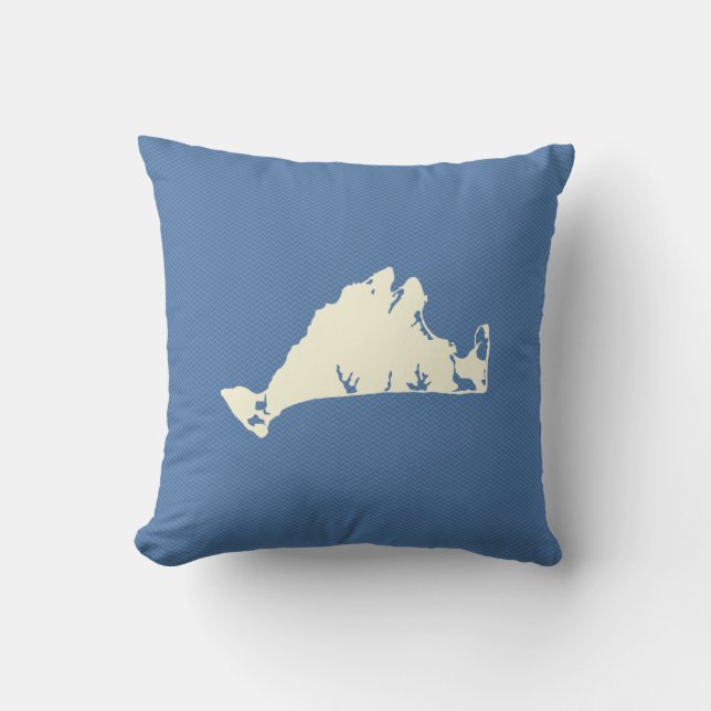 Forma de la almohada del reversible del Martha's (Anverso)