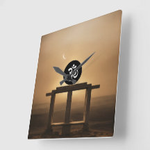 FORMA DE LA PLAZA DE RELOJ DE PARED