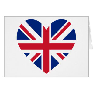 Forma del corazón de Union Jack