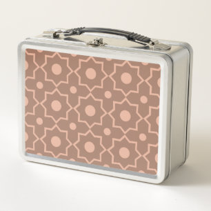 Forma geométrica moderna Mocha Mousse Dusty Rosa