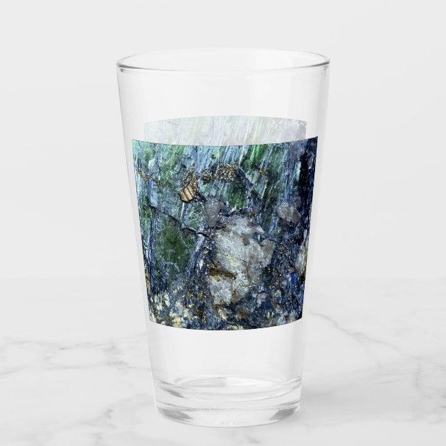 Formación Mineral de Cristal de Vivianita Verde Pr (Anverso)