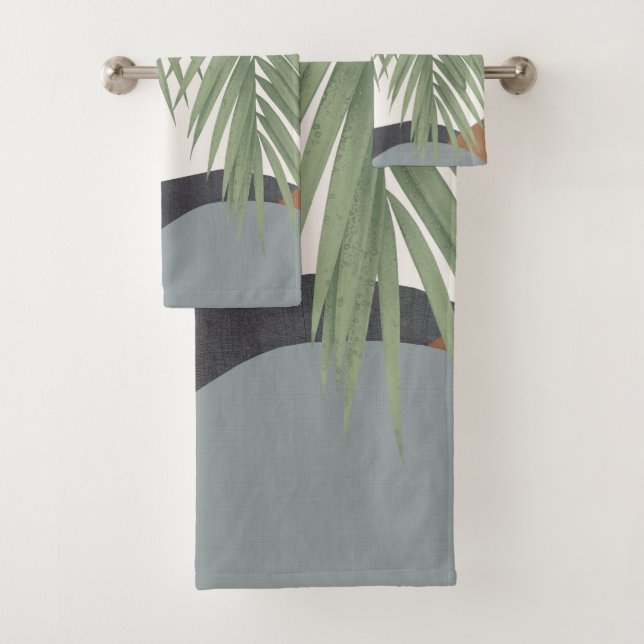 Formas abstractas Palm Lees finas #1 #tropical  (In situ)