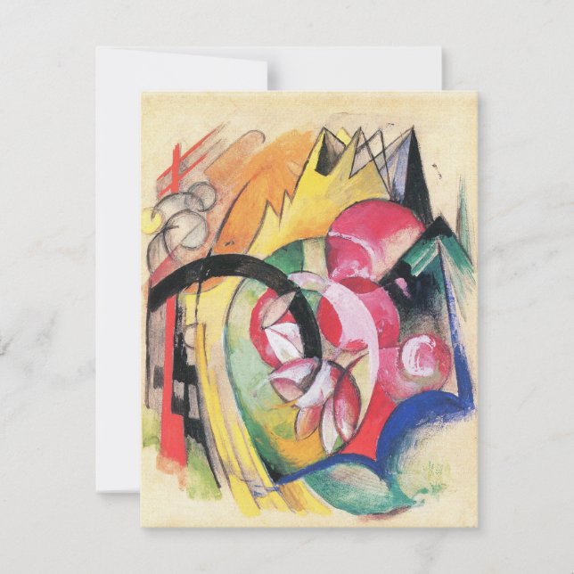 Formas abstractas (también denominadas flores colo (Anverso)