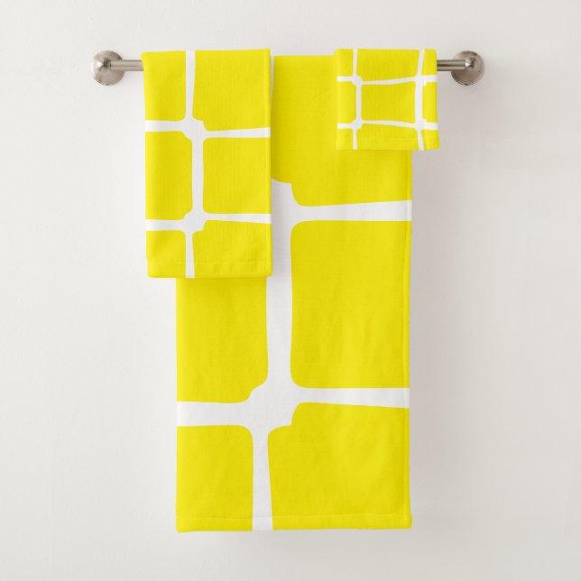 Formas amarillas cuadradas negrita asimétrica (In situ)