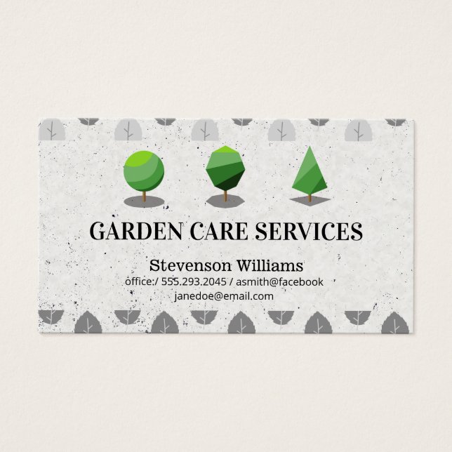 Formas de árbol | Jardinería paisajista (Frente)