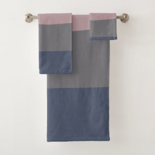 Formas ecológicas abstractas en morado y azul