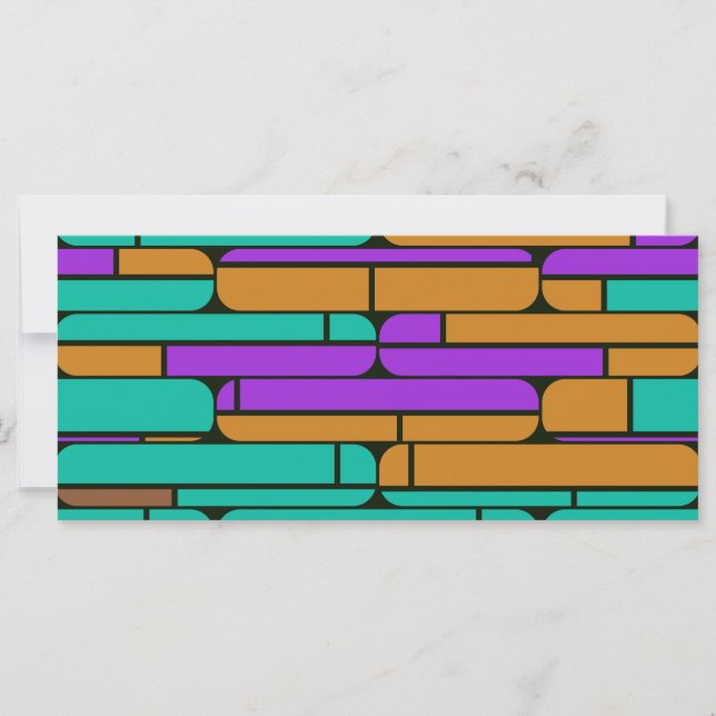 Formas en colores retro (Anverso)