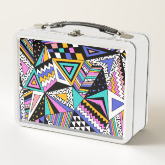 Formas Geométricas Retro: Vintage colorido.