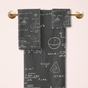 Fórmula matemática de gráficos en blanco y negro