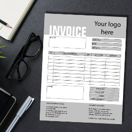 Formulario de factura Oferta comercial Añadir Bloc