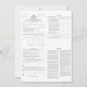 Formulario original de impuesto sobre la renta 104
