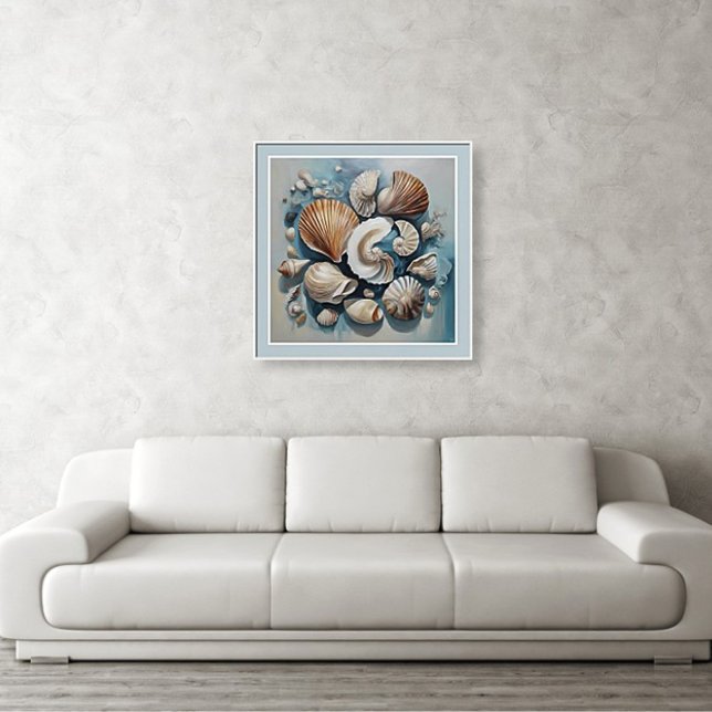 Formularios marinos: impresión de arte de lienzo (Marine Forms painting.
Roger Smith)