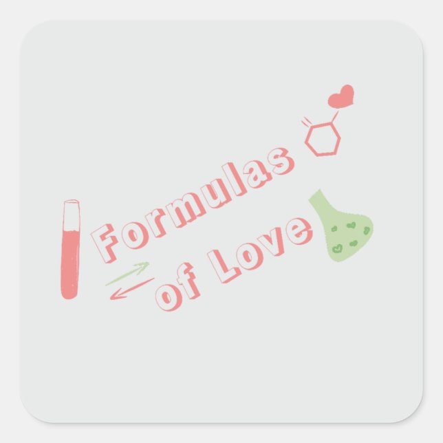 Fórmulas del Pegatina del amor (Anverso)