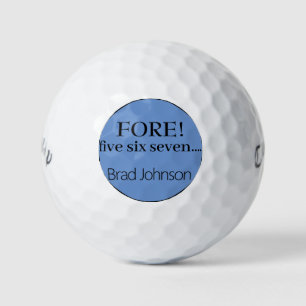 FORO cinco seis siete divertidos bolas de golf per