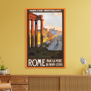 Foro Romano Roma Italia al amanecer, Arte de viaje
