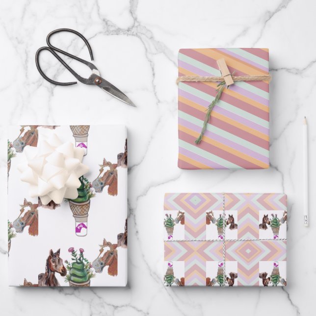 forsey prairie queen, rayas de papel envoltorio (Anverso)