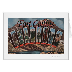 Fort Collins, Colorado - escenas grandes de la