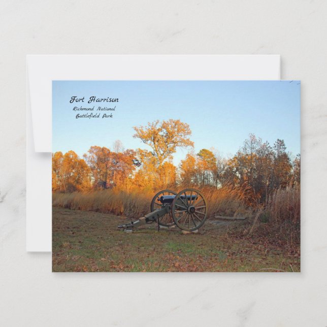 Fort Harrison Battlefield RVA (Anverso)