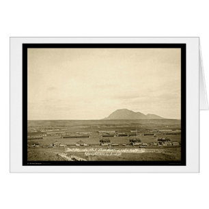 Fort Meade con Bear Butte SD 1888