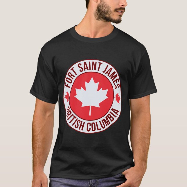 Fort Saint James, Canadá Camiseta de Ciudad | Viaj (Anverso)