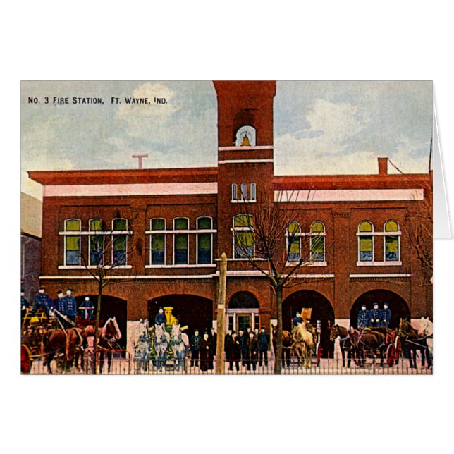 Fort Wayne, Estación de Bomberos Indiana 2 1915 (Anverso (Horizontal))