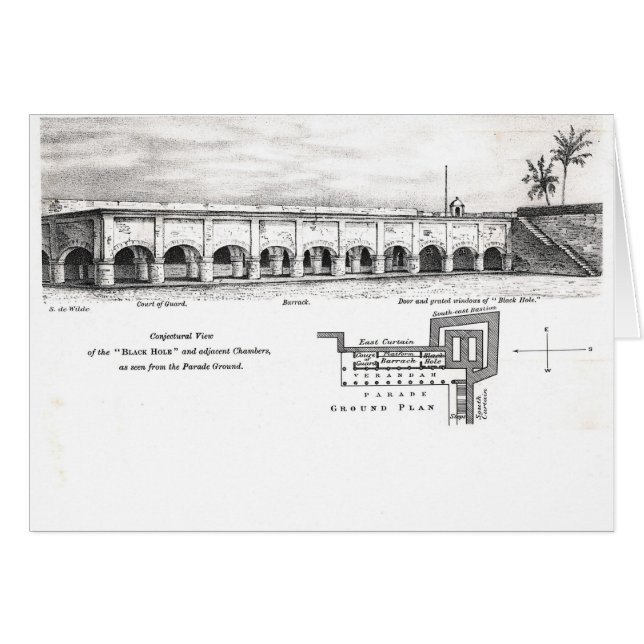 Fort William viejo, Calcutta (Anverso (Horizontal))