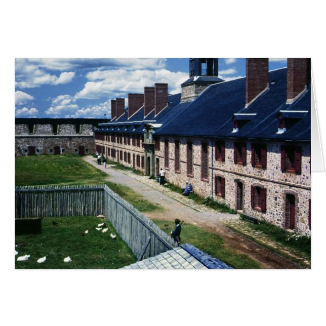 Fortaleza de Louisbourg (Anverso (Horizontal))