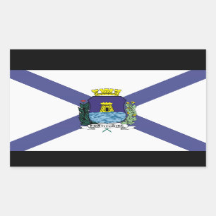 Fortaleza, pegatinas brasileños de la bandera de