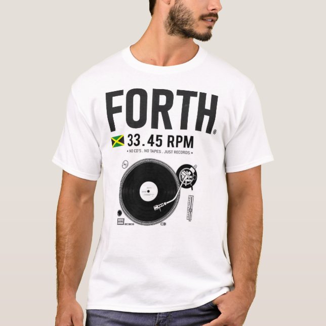 FORTH MUSIC SHIRT Camiseta básica masculina (Anverso)