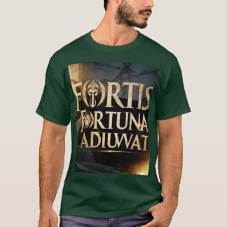 **"Fortis Fortuna Adiuvat - Camiseta básica de Sha