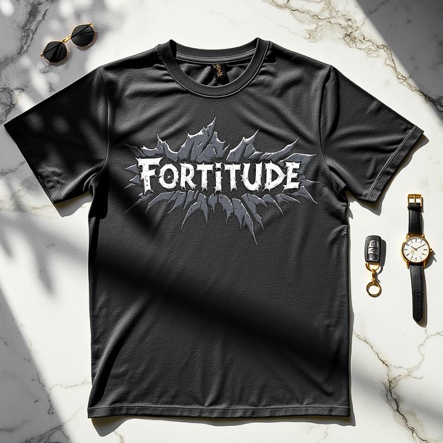 Fortitude - Inspirador camiseta 2025 (Subido por el creador)