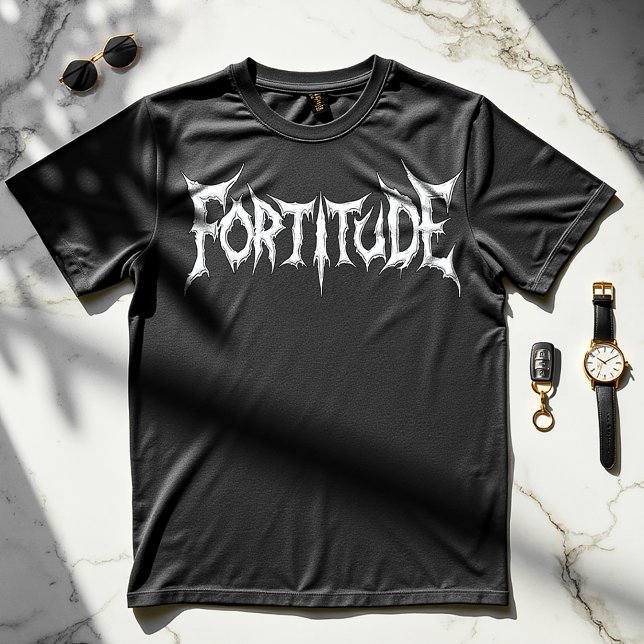Fortitude - Inspirador camiseta 2025 (Subido por el creador)