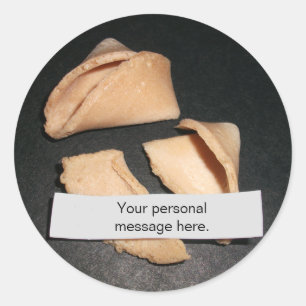 Fortune Cookie con Pegatinas de Fortune personaliz