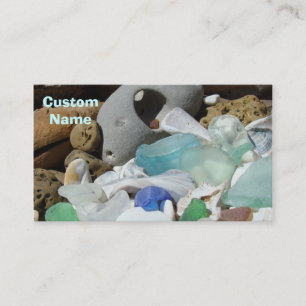 Fósiles de encargo azules de las tarjetas de